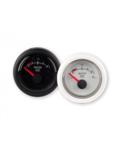 Fuel gauge 12V white