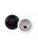 Oil pressure gauge 12V 0-8bar black