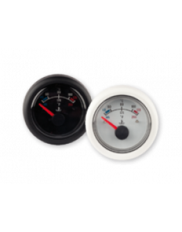 Temperature gauge 12V 40-120deg black