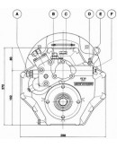 Gearbox TMC 345A R=2.0