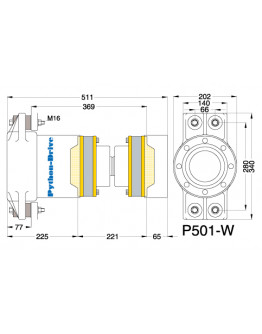 PYTHON-DRIVE P501-W